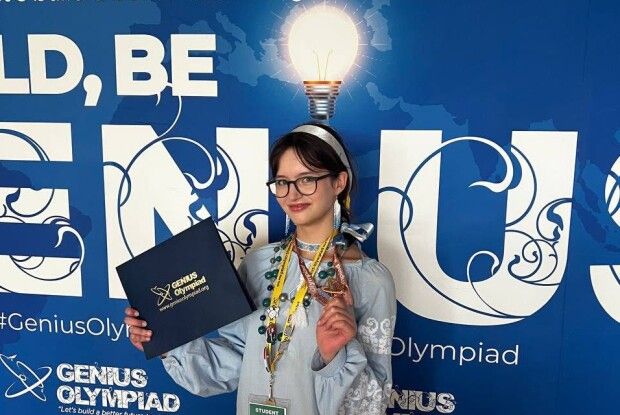 Школярка з Волині стала призеркою світового фіналу GENIUS Olympiad у США