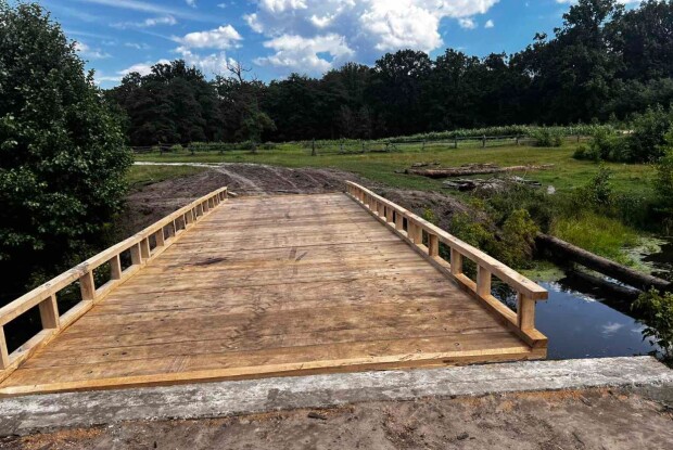 На міст у Гораймівці тепер любо-дорого глянути