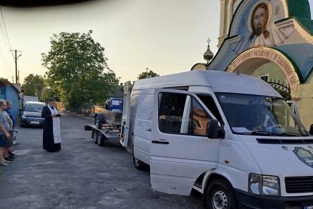 З волинського Горохова до захисників знову поїхали волонтери (Фото)