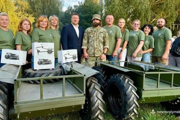 У День міста Нововолинськ відправив нашим захисникам чотири НРК