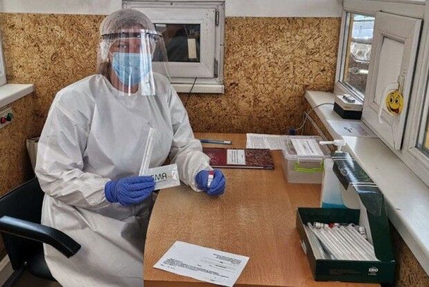 На «Ягодині» через штам коронавірусу «Дельта» розгорнули пункт експрес-тестування