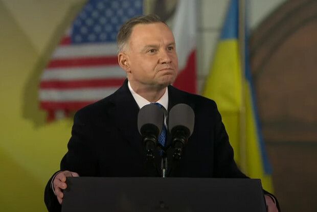Військова допомога Україні: Дуда пояснив, у чому інтерес Польщі