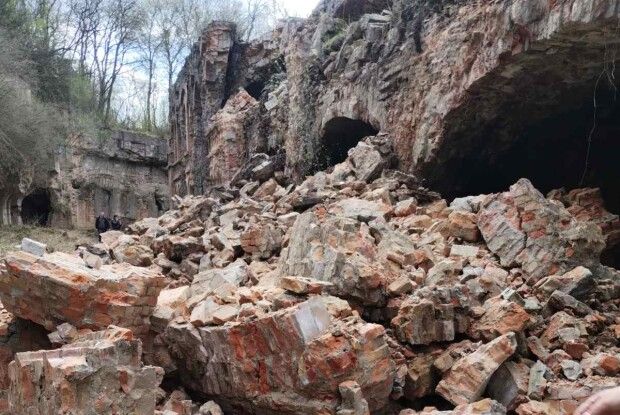 У легендарному Тараканівському форті обвалилася частина споруди