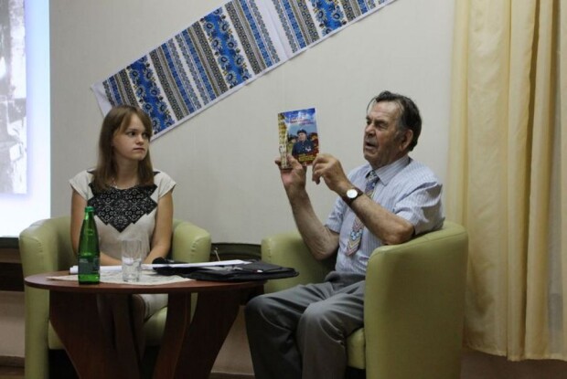 У Луцьку зустрілися з учасником хору, який першим на Волині виконав наш гімн