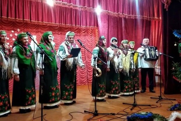 У Оріховому на Ратнівщині відбувся вечір колядок (Фото)