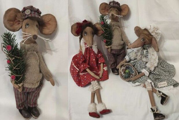 «Хай ці новорічні мишенята принесуть радість у вашу оселю та яскраві емоції»