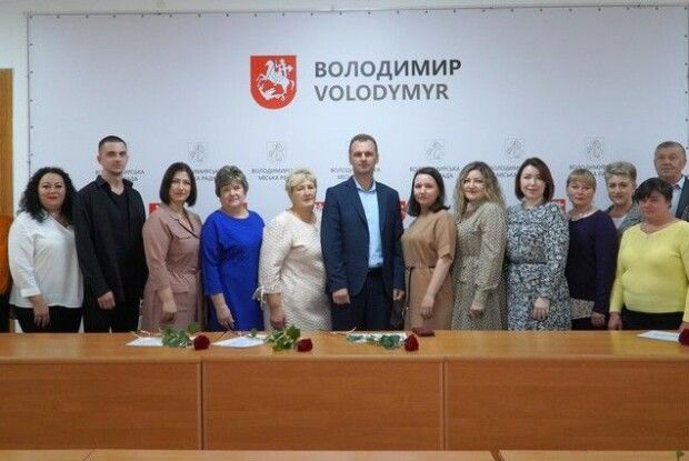 У місті на Волині привітали з прийдешнім професійним святом працівників соцсфери