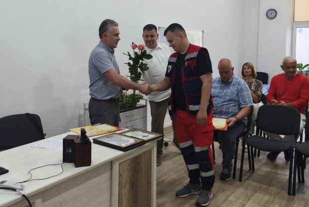 На Волині відзначили найкращих працівників «екстренки»
