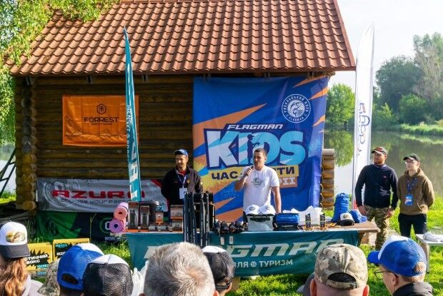 Неподалік Луцька дитячий рибальський турнір об'єднав любов до природи та благодійність