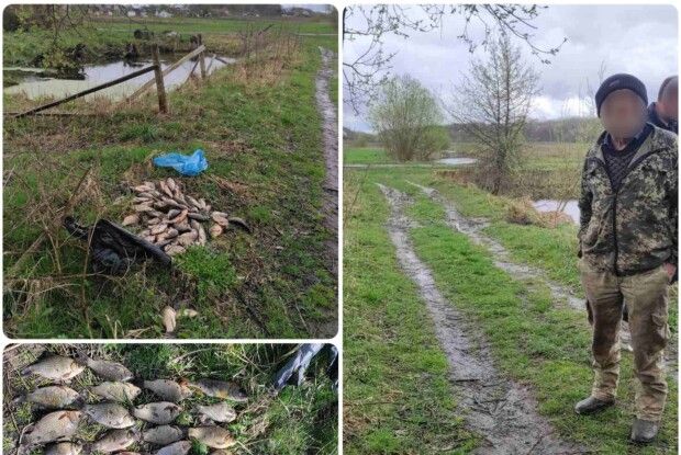 На водоймах Волині затримали 27 порушників-браконьєрів (Фото)