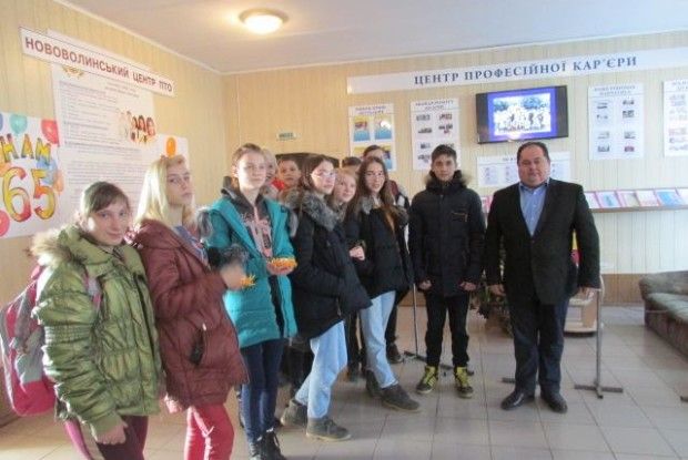 Нововолинський центр професійно-технічної освіти відзначив 65-річчя 