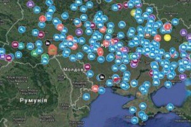 Старовинні трактори і паровози нанесли на карту України