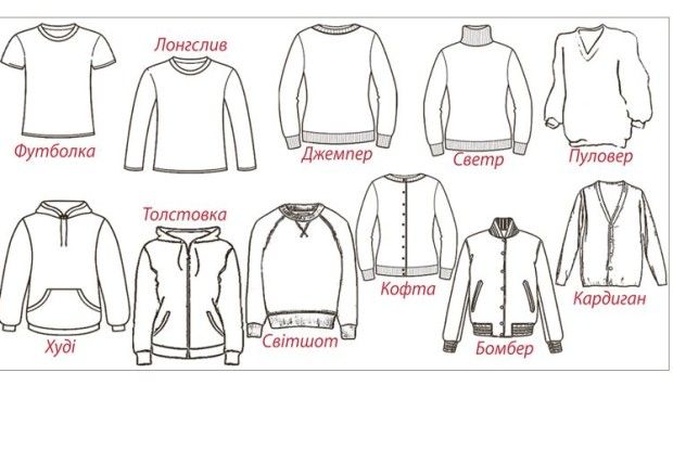На роботу одягніть пуловер, у холодні дні — ​светр, а у вітряні — ​худі