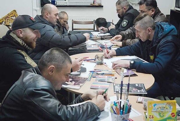 Фотограф із Франції допомагала волинським атовцям долати внутрішні страхи