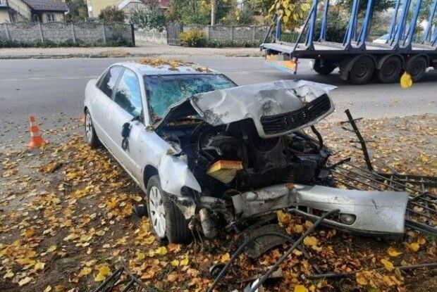 У Луцьку авто на величезній швидкості збило велосипедиста