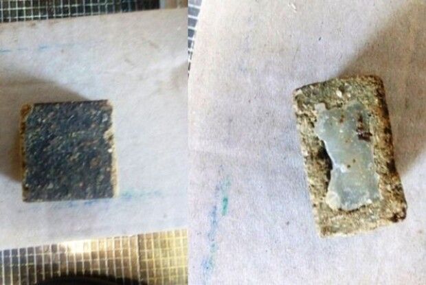 Брикети-приманки  не шкідливі,  але в руки їх брати не бажано