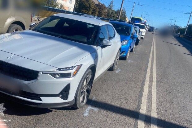 У Луцьку одразу три авто потрапили в ДТП 