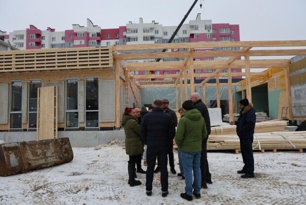 Міністр оглянула в Луцьку, як будується ветеранський простір