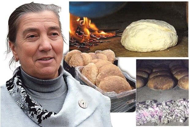 Пенсіонерка, син якої на фронті, спекла тисячу хлібин для військових