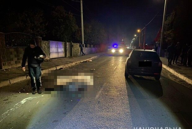 Поблизу обласного центру в ДТП загинув пішохід  