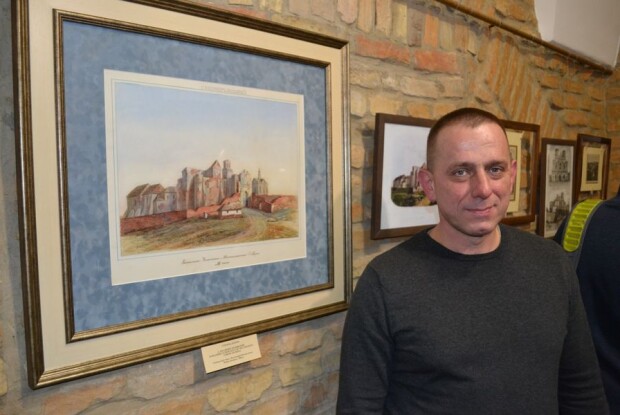 У Луцьку вперше представили громадськості чотири стародавні акварелі