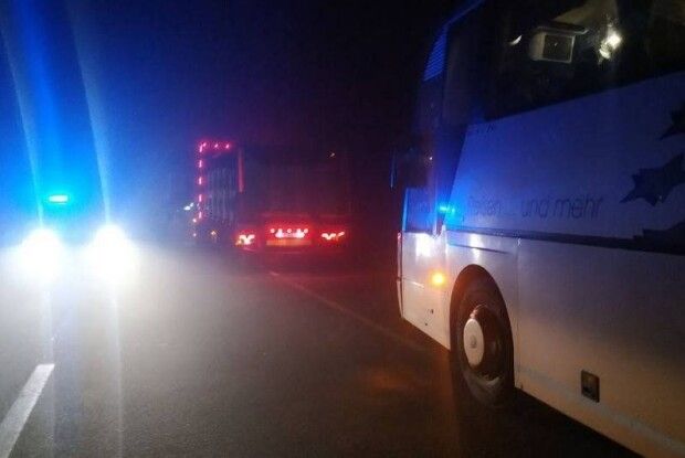На Волині в аварію потрапив автобус міжнародного сполучення