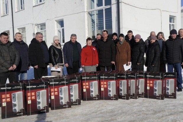 Громада на Волині отримала обігрівачі для укриттів у школах та садочках