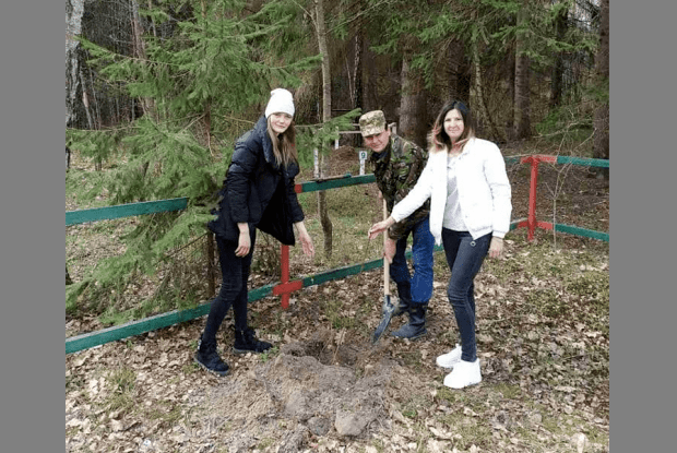 Там, де Леся Українка надихнулася на «Лісову пісню», посадили фруктові дерева (Фото)