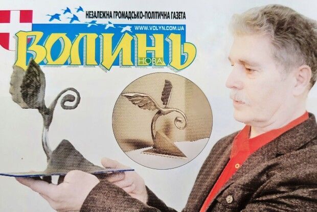 «Світ живе так, як я пишу»: помер відомий художник, який створив логотип газети «Волинь» (Фото)