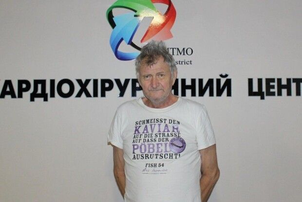 Жителя Волині, якому пересадили серце під час ракетних обстрілів, виписали з лікарні