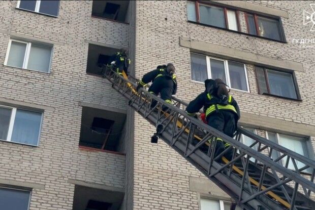 В гуртожитку на Волині працювали рятувальники