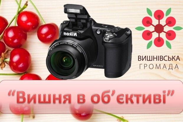 У Вишнівській ОТГ збирають фото вишень