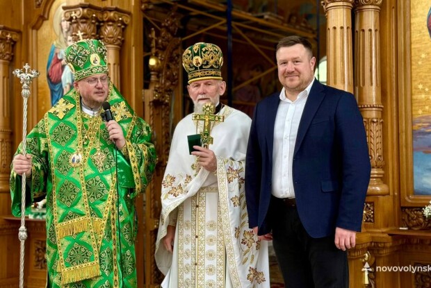 Настоятеля знакового для Нововолинська собору нагородили медаллю
