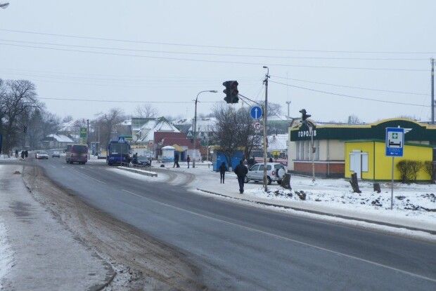 У Горохові сталася аварія