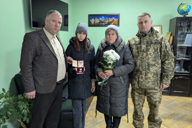 Рідним загиблого Героя з Волині вручили його посмертну нагороду