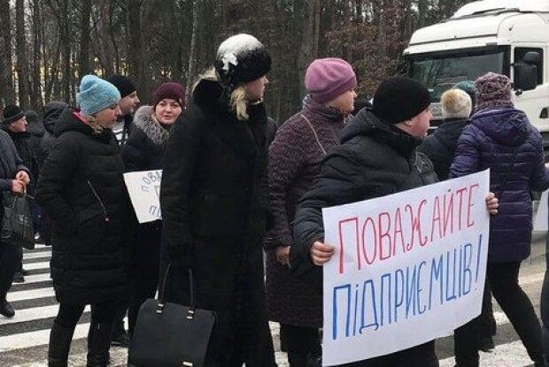 Волинським підприємцям, які мітингували, таки дозволили працювати
