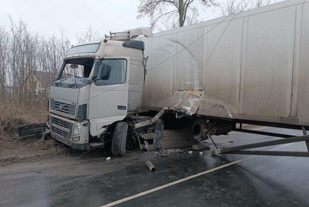 У Жидичині через ДТП – перекрита дорога (Фото)