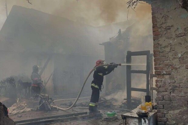 На Волині в пожежі сильно постраждав чоловік, який намагався врятувати домашніх тварин