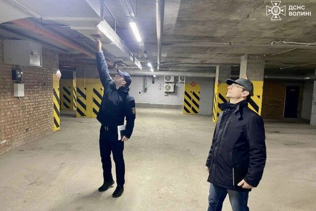 У Луцьку обстежили укриття (Фото)