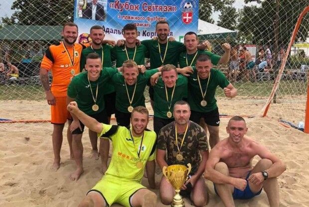 Стало відомо, хто переміг у змаганнях із пляжного футболу «Кубок Світязя»