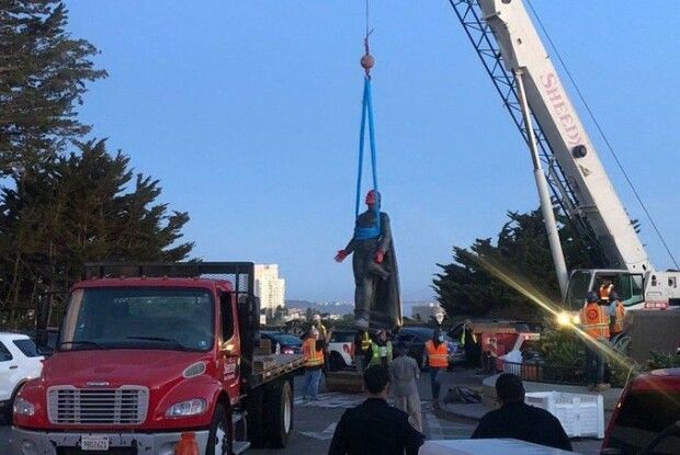 У Сан-Франциско знесли пам'ятник Колумбу