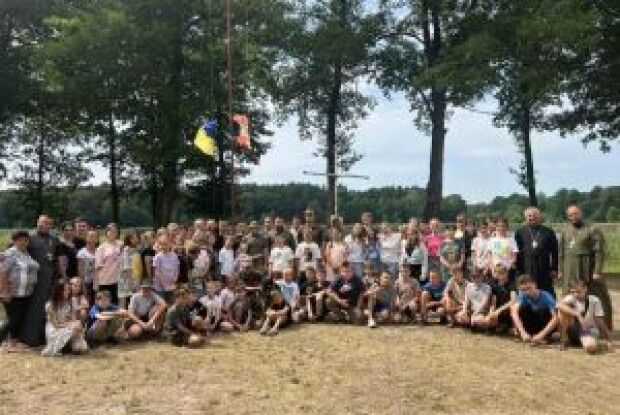 На Волині завершив свою роботу єпархіальний табір для дітей воїнів «Пісочні береги»  