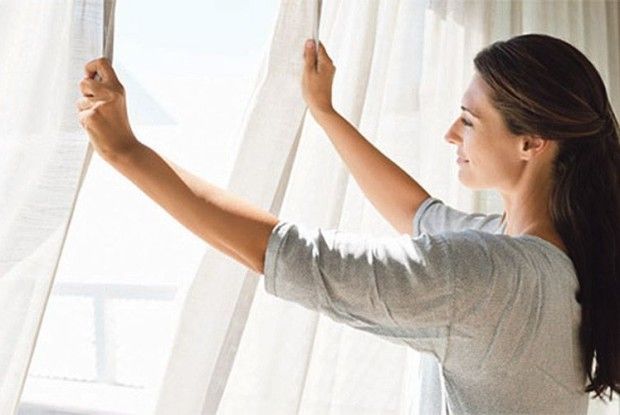 Щоб тюль  сяяв білизною