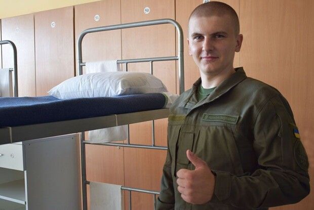 До Луцького батальйону прибули перші цього року призовники 