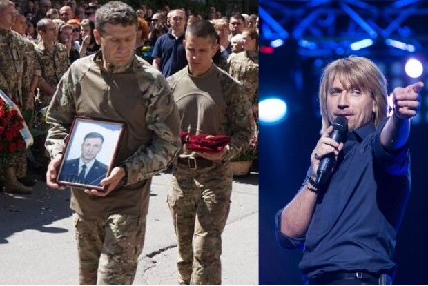 Олег Винник, через концерт у День жалоби за загиблим бійцем, розсварив ціле місто