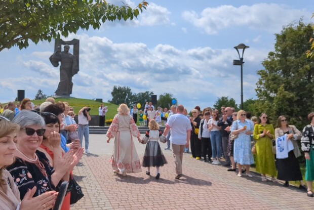 У родинному святі вишиванок у Ковелі взяло участь 27 сімей