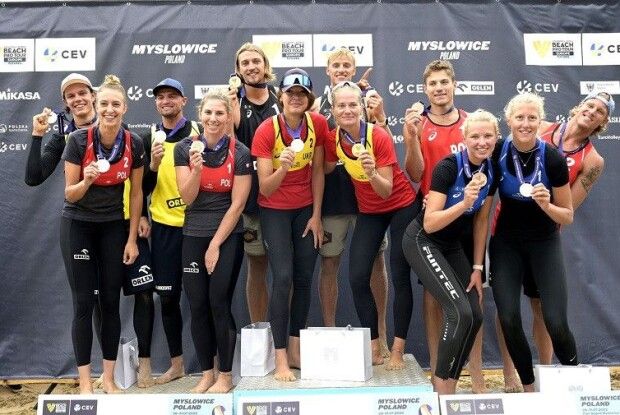 Українські пляжниці завоювали «золото» Beach Pro Tour (Фото)