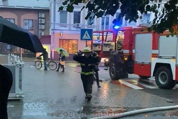 У місті на Волині горів ресторан