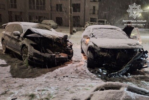 У Луцьку ДТП за участю двох автівок