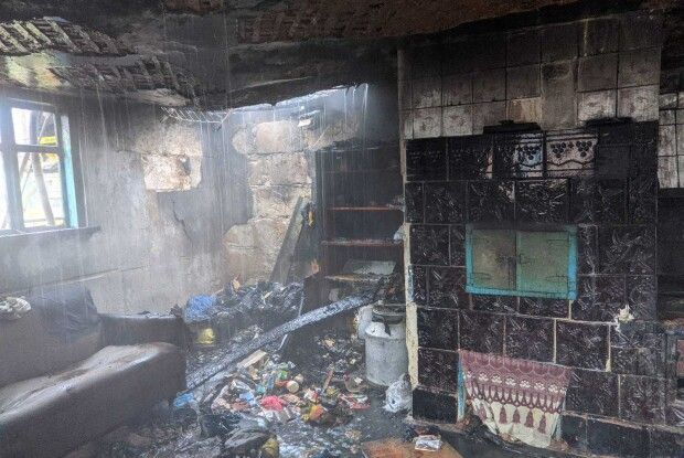 У селі на Волині з 7-ї ранку вогнеборці працювали на пожежі